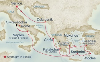 Greek Isles - Venice to Rome (2013)