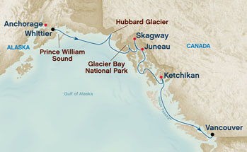 Voyage of the Glaciers - Whittier to Vancouver (Pri2013)