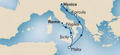 Ιταλία, Δαλματικές Ακτές, Μάλτα, Σικελία (*Cun2015)