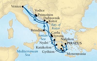 Θησαυροί της Αδριατικής - Από Πειραιά (18Sea6)